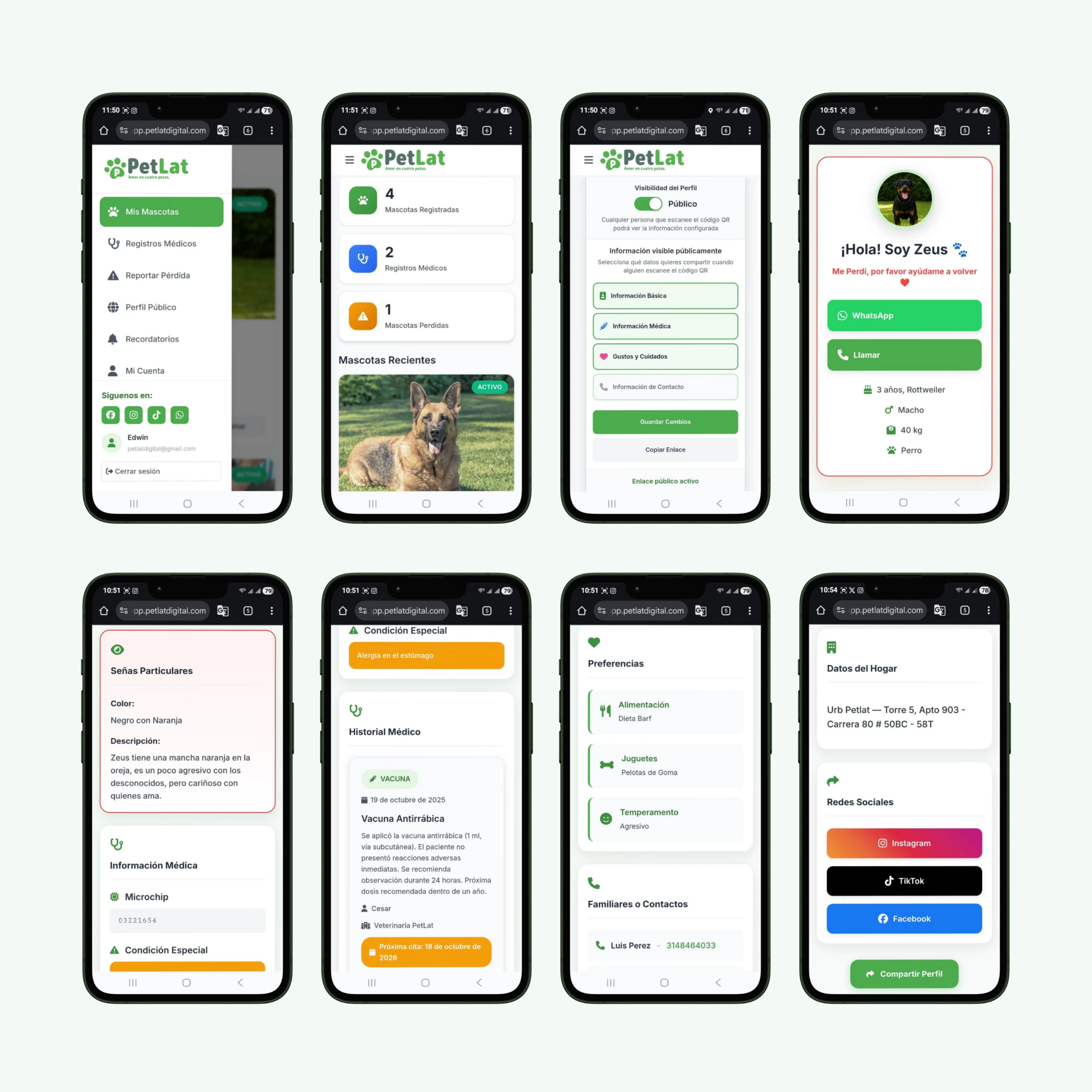 Placa de identificación Digital Roja - Image 4